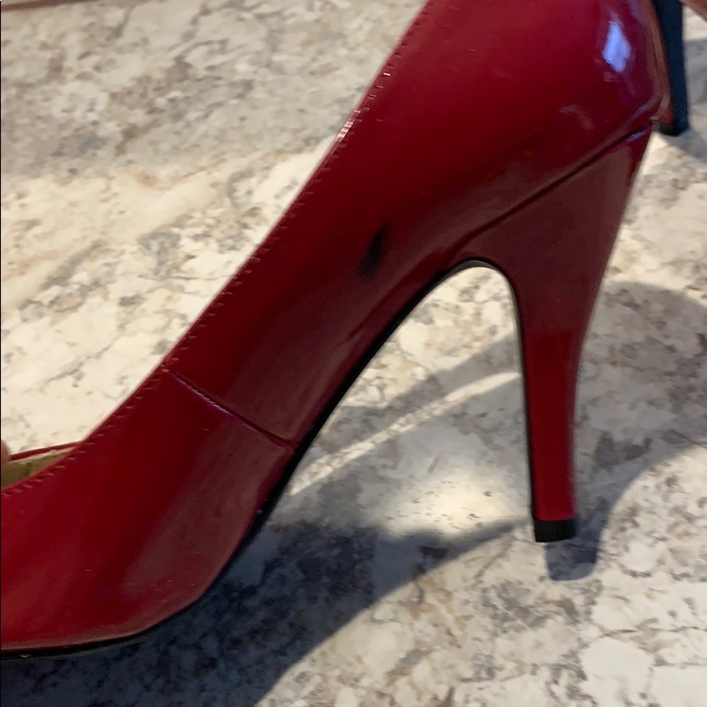 Ruby Red High Heels - image 6